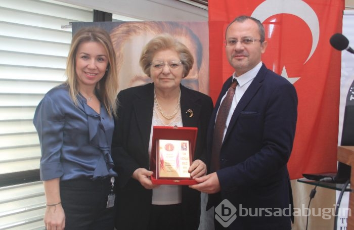 Türk Kadınlar Birliği'ne  Doç.Dr.Alp Gurbet konuk oldu....