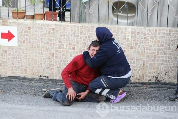 Bursa'da Akıma kapılan işçi öldü, sinir krizi geçiren kuzenini acil servis doktoru teselli etti