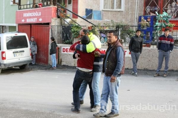 Bursa'da Akıma kapılan işçi öldü, sinir krizi geçiren kuzenini acil servis doktoru teselli etti