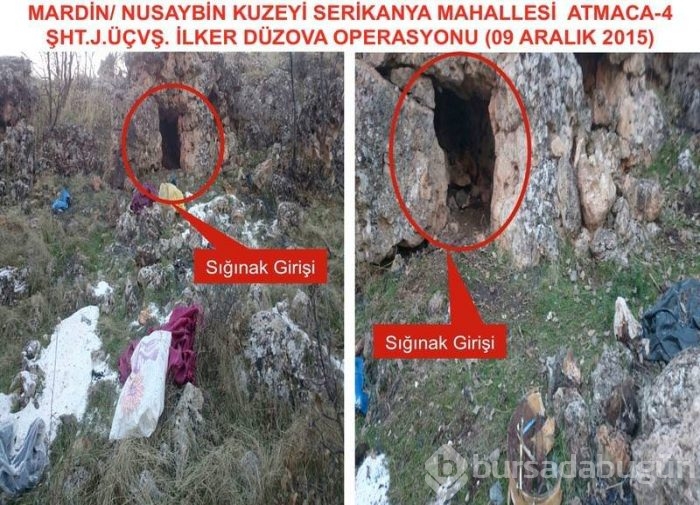 İşte PKK sığınağından çıkanlar	