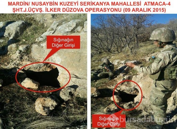 İşte PKK sığınağından çıkanlar	