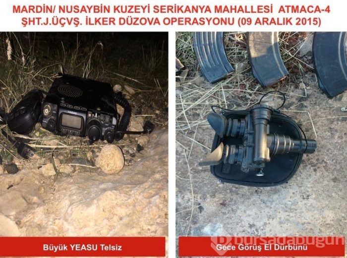 İşte PKK sığınağından çıkanlar	