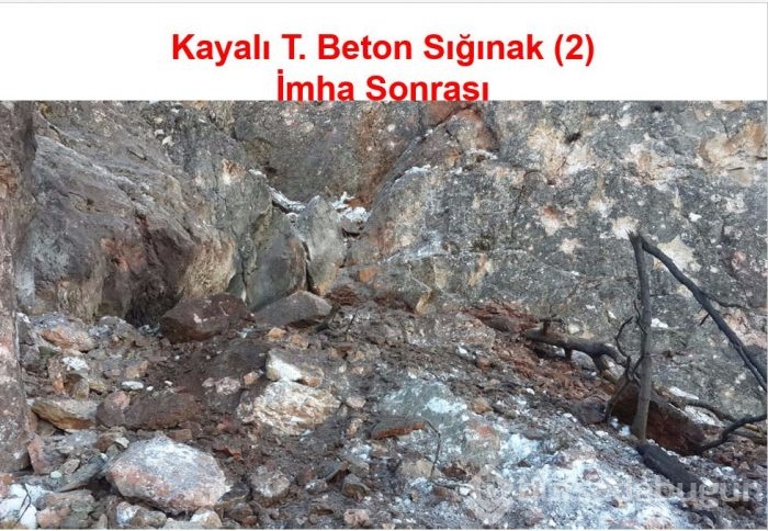 İşte PKK sığınağından çıkanlar	