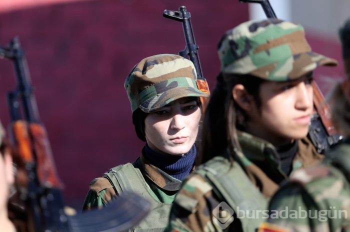 Suriyeli Peşmergeler Esed ve DAEŞ'e karşı eğitim alıyor!