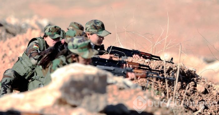 Suriyeli Peşmergeler Esed ve DAEŞ'e karşı eğitim alıyor!