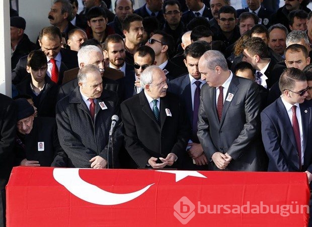 Şehit babaya son veda