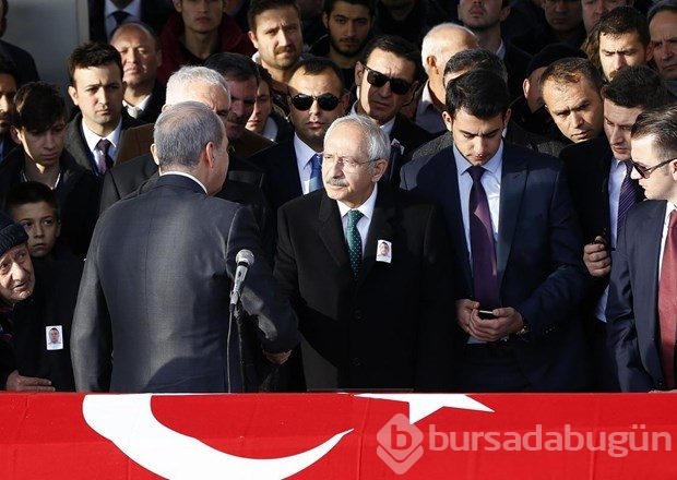 Şehit babaya son veda