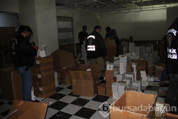 1 milyon şişe sahte parfüm