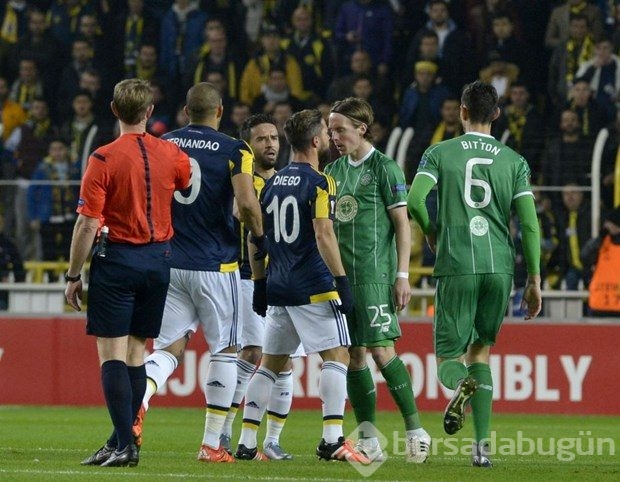 Fenerbahçe-Celtic maçından kareler