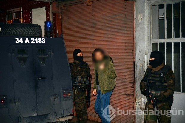 İstanbul'da terör örgütü operasyonu