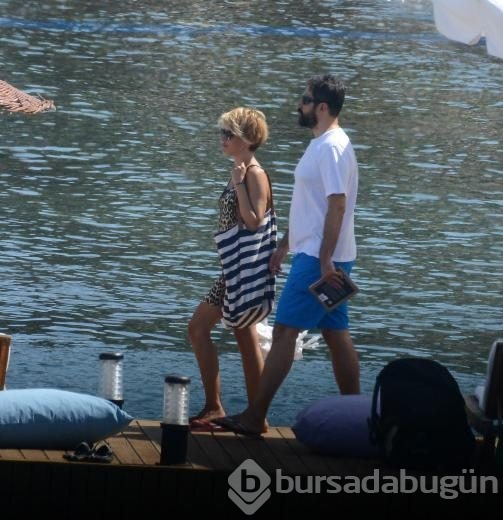 Gülben eşiyle ters düştü!