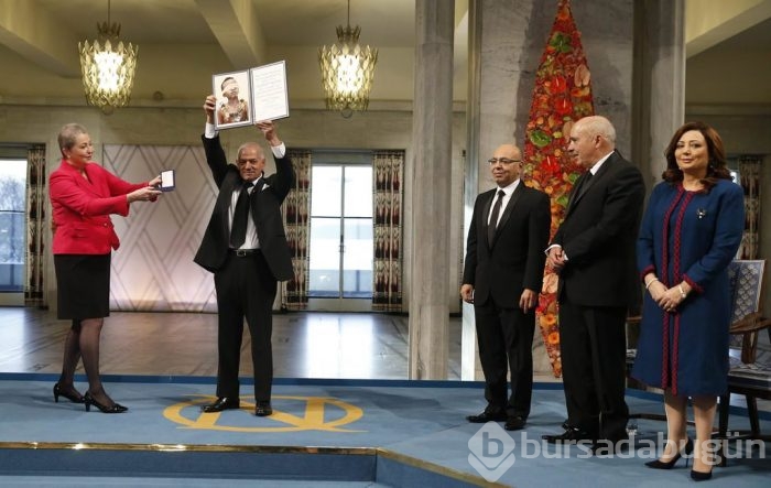 Aziz Sancar'ın ödül aldığı Nobel Ödül Töreni'nden kareler	