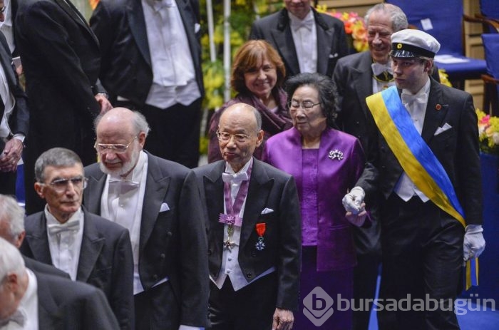 Aziz Sancar'ın ödül aldığı Nobel Ödül Töreni'nden kareler	