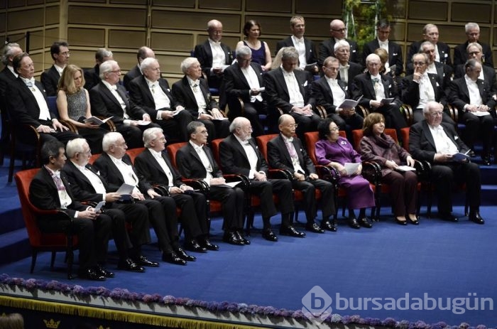 Aziz Sancar'ın ödül aldığı Nobel Ödül Töreni'nden kareler	