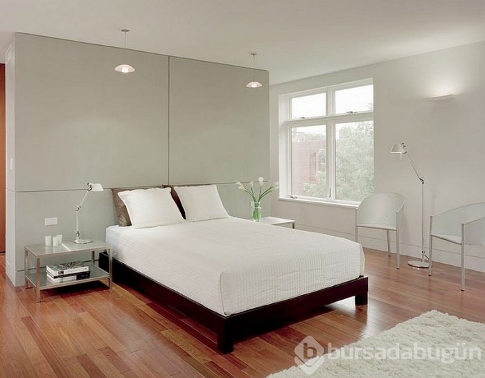 50 minimalist yatak odası 