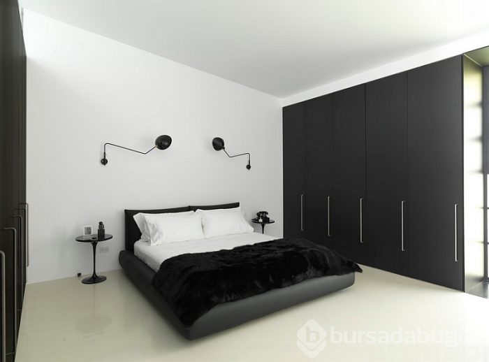 50 minimalist yatak odası 