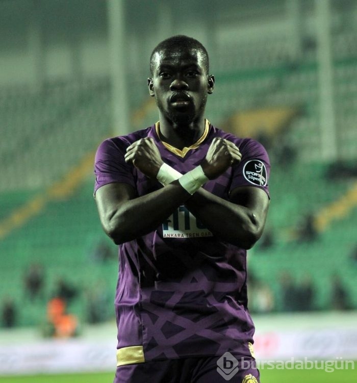 Bursaspor - Osmanlıspor maçından kareler	