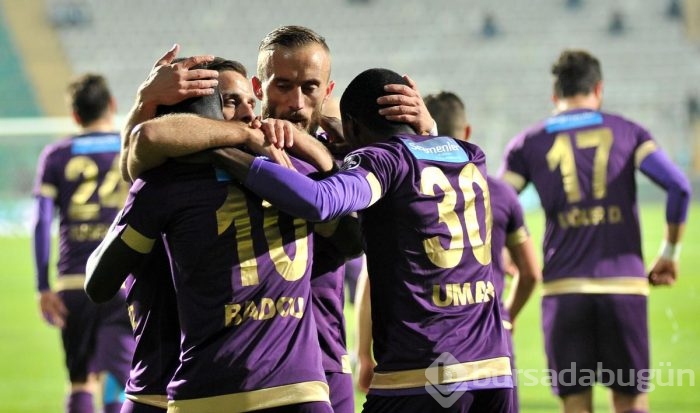 Bursaspor - Osmanlıspor maçından kareler	