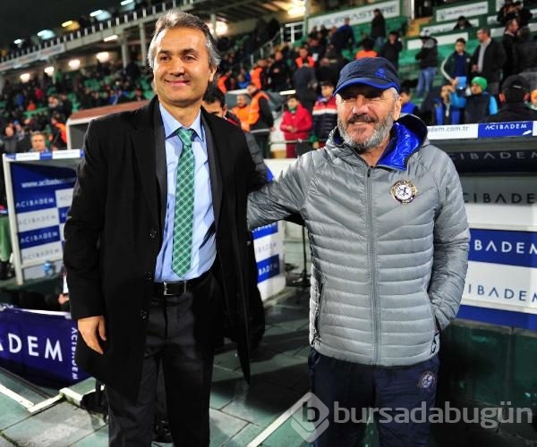Bursaspor - Osmanlıspor maçından kareler	
