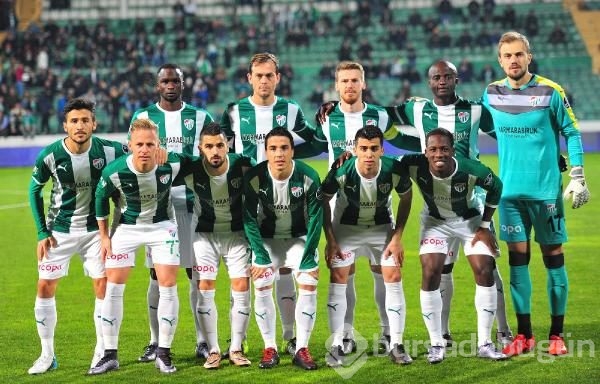 Bursaspor - Osmanlıspor maçından kareler	