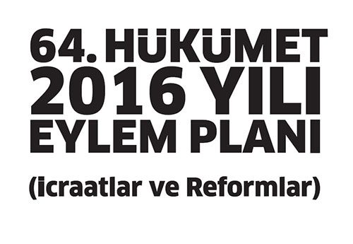 Hükümetin madde madde 2016 eylem planı