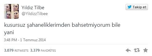 Yıldız Tilbe'den olay tweet'ler