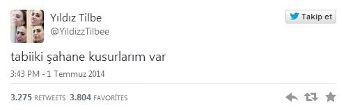 Yıldız Tilbe'den olay tweet'ler