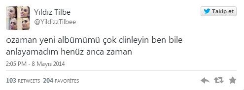 Yıldız Tilbe'den olay tweet'ler