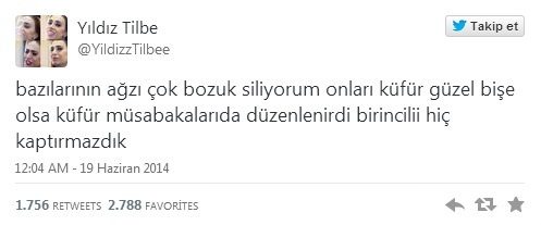 Yıldız Tilbe'den olay tweet'ler