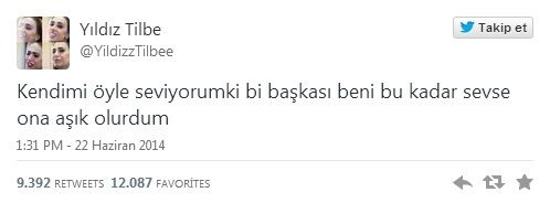 Yıldız Tilbe'den olay tweet'ler