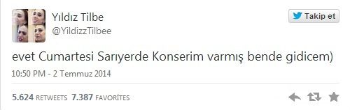 Yıldız Tilbe'den olay tweet'ler