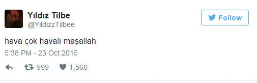 Yıldız Tilbe'den olay tweet'ler