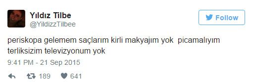 Yıldız Tilbe'den olay tweet'ler