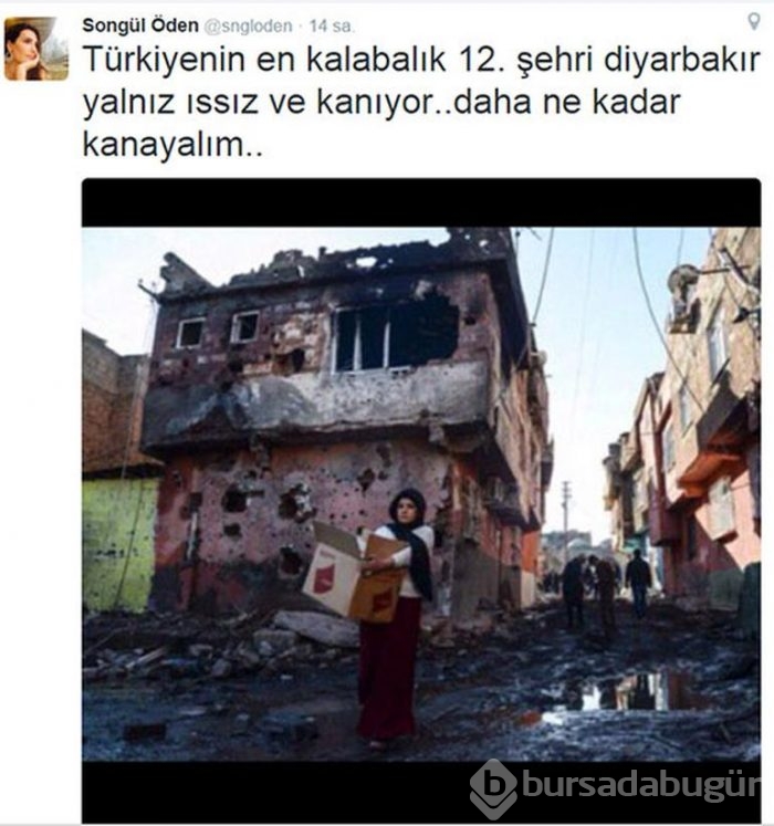 Songül Öden'den Diyarbakır mesajı