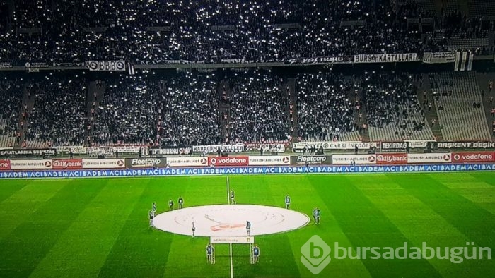 Beşiktaş-Galatasaray maçından kareler