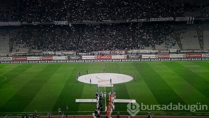 Beşiktaş-Galatasaray maçından kareler