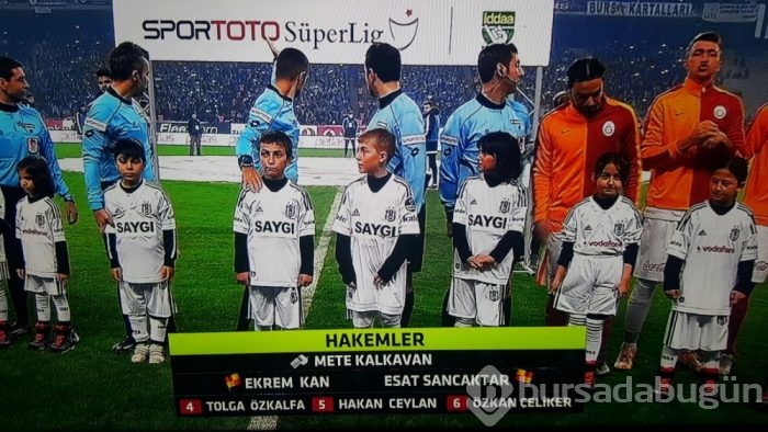 Beşiktaş-Galatasaray maçından kareler