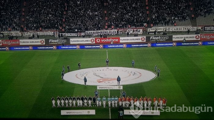 Beşiktaş-Galatasaray maçından kareler