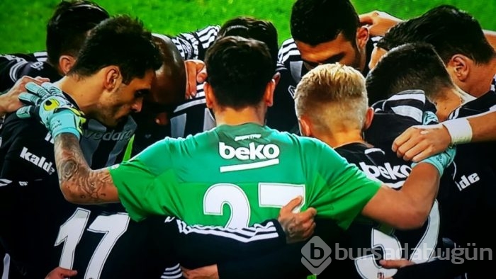 Beşiktaş-Galatasaray maçından kareler