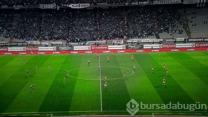 Beşiktaş-Galatasaray maçından kareler