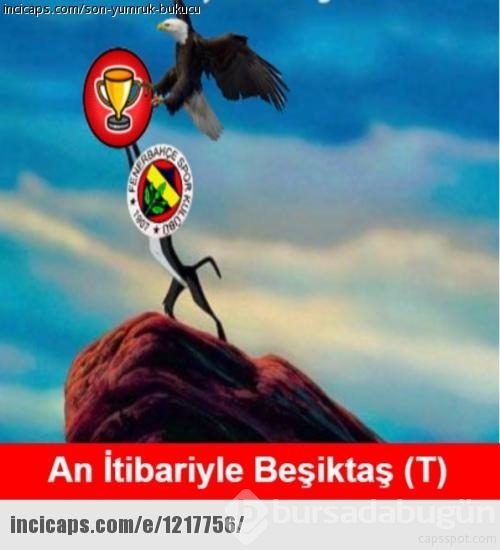 Beşiktaş - Galatasaray derbi capsleri...