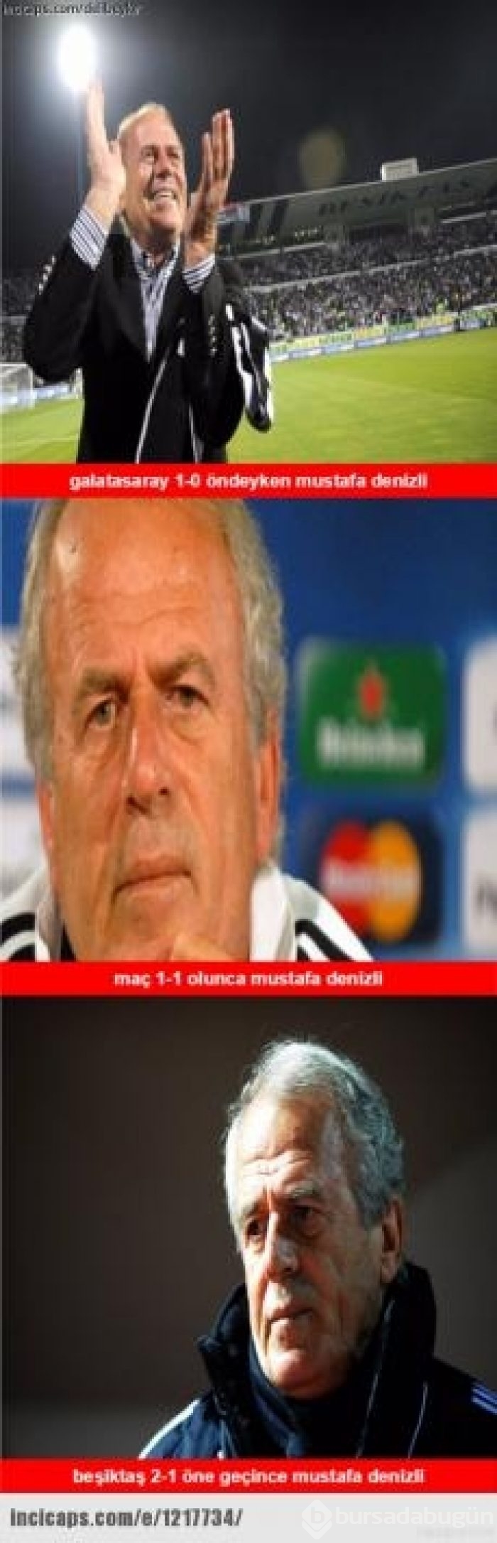 Beşiktaş - Galatasaray derbi capsleri...