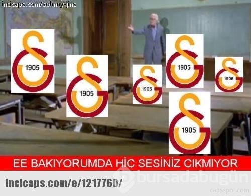Beşiktaş - Galatasaray derbi capsleri...