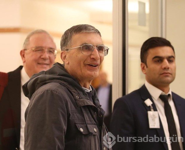 Nobel ödüllü Aziz Sancar Türkiye'ye geldi