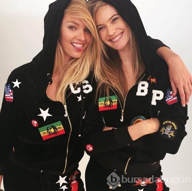 Victoria's Secret meleği Candice Swanepoel objektif karşısına geçti