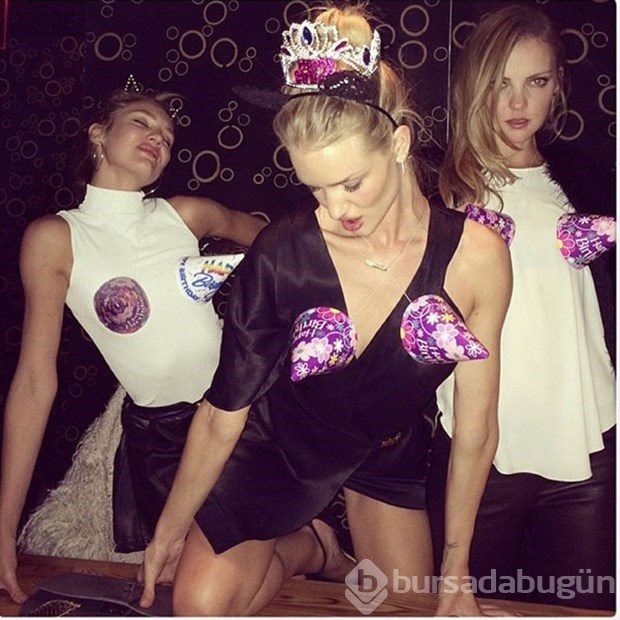Victoria's Secret meleği Candice Swanepoel objektif karşısına geçti
