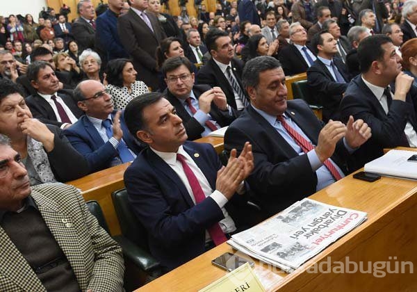 Suruç'ta ölenlerin aileleri CHP grup toplantısında