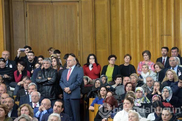 Suruç'ta ölenlerin aileleri CHP grup toplantısında