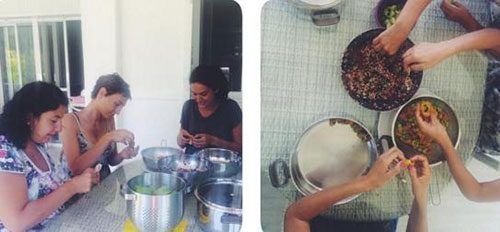 Temizlik ve yemek yapan ünlüler