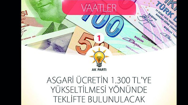Ak Parti'nin 64. Hükümet'le gerçekleşen seçim vaatleri